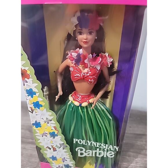 Special Edition 1994 Dolls of the World Collection Polynesian Barbie #12700 NIB - Picture 9 of 16